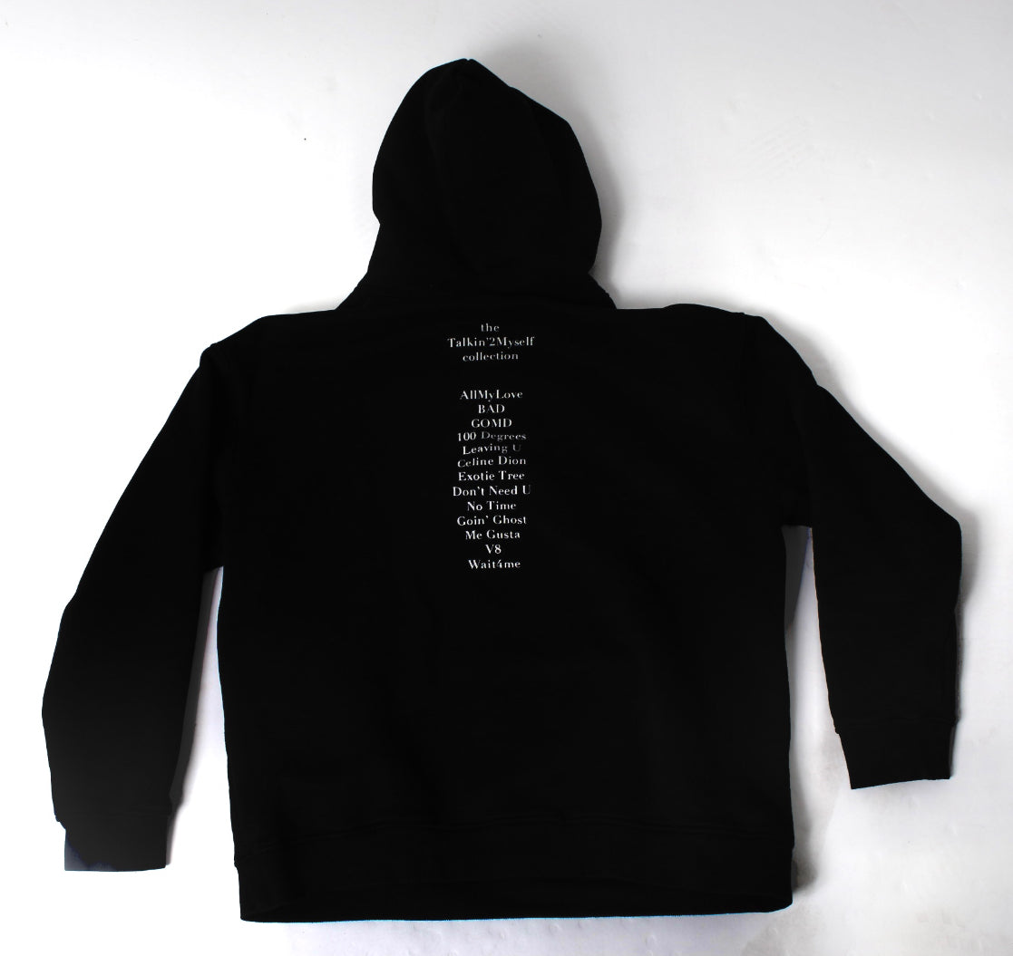 Talkin'2Myself Pullover "Coal"